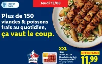 L'Étal du Volailler 6 brochettes de filet de poulet paprika XXL