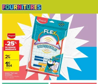 Maped Ardoise "Flex" avec accessoires