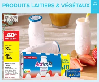 Actimel "Édition Limitée" DANONE