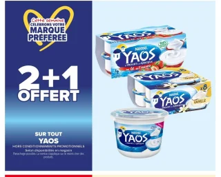 Yaourt à la Grecque Nestlé Yaos