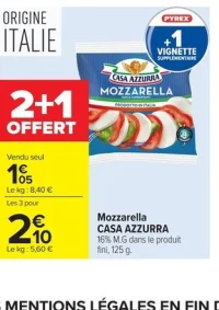 Mozzarella CASA AZZURRA