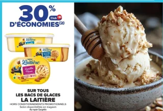 Bacs de glaces La Laitière