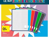 Cahier CARREFOUR Dim : 24 x 32 cm
