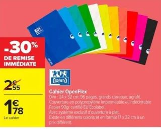 Cahier OpenFlex Oxford