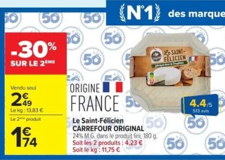 Le Saint-Félicien CARREFOUR ORIGINAL