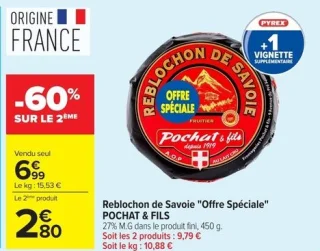 Reblochon de Savoie "Offre Spéciale" POCHAT & FILS