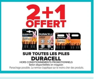 Les pilles DURACELL