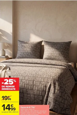 Parure de lit Fily Tex Home
