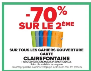 Clairefontaine Cahiers Couverture Carte
