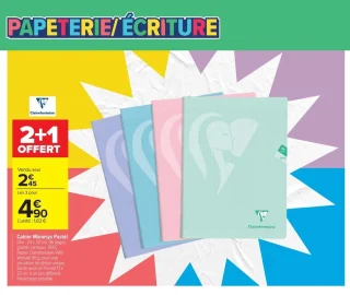 Cahier Mimesys Pastel Clairefontaine