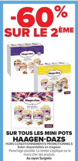 Mini Pots Häagen-Dazs