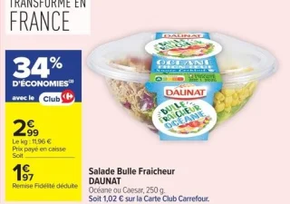 Salade Bulle Fraicheur DAUNAT