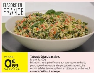 Taboulé à la Libanaise