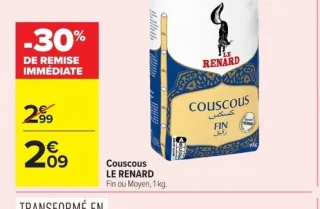 Couscous LE RENARD Fin ou Moyen