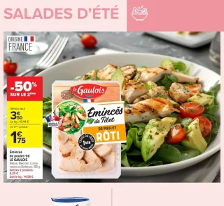 Émincés de poulet rôti LE GAULOIS