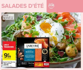 Saumon Fumé Norvège "Offre spéciale" LABEYRIE