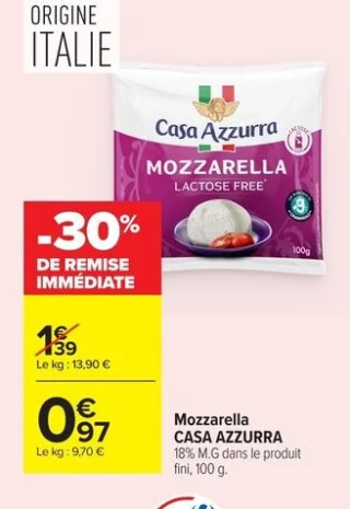 Mozzarella CASA AZZURRA