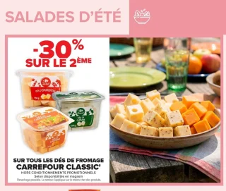 Dés de Fromage Carrefour Classic'