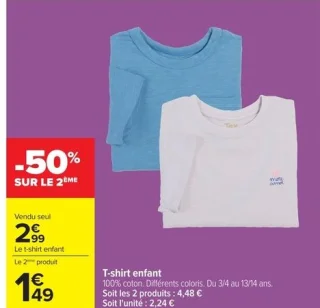 T-shirt enfant Tex