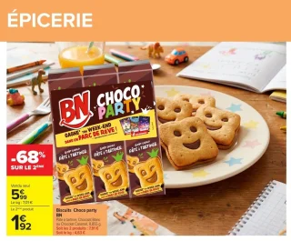 Biscuits Choco party BN