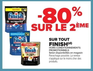Tablettes Lave-vaisselle FINISH Powerball Ultimate / Ultimate Plus