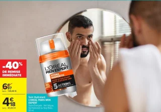 Soin Hydratant L'ORÉAL PARIS MEN EXPERT Hydra Energetic
