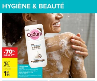 Crème lavante CADUM