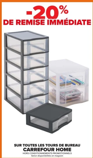 Tours de bureau Carrefour Home