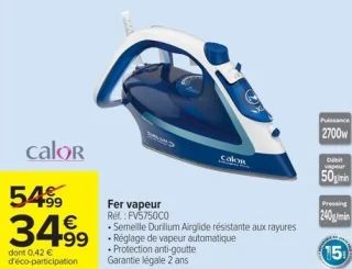 Fer vapeur Calor FV5750C0