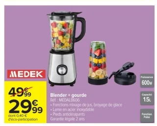 Medek Blender + gourde