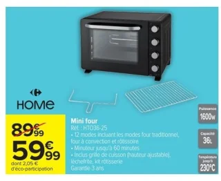 Home Mini four HTO36-25