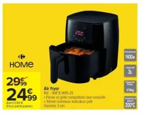 Home Air fryer HAF3L1400-25