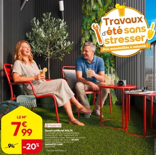 Naterial Gazon artificiel SOLTA