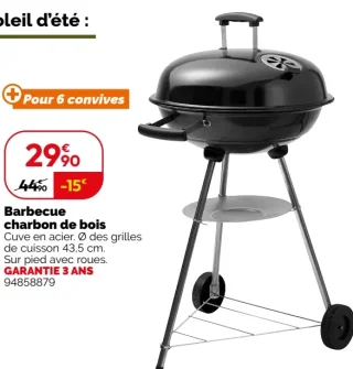 Barbecue charbon de bois