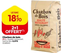 Charbon de bois 50 L Grill d'Bois