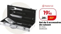 Set de 5 accessoires de cuisson Naterial
