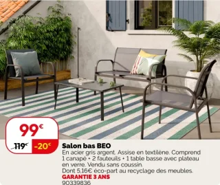 Salon bas BEO