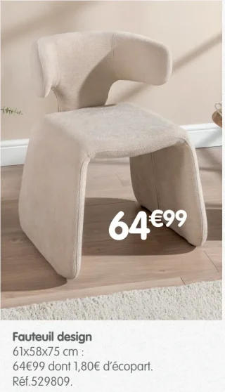 Fauteuil design