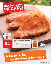 Côtes de porc marinées à la mexicaine 