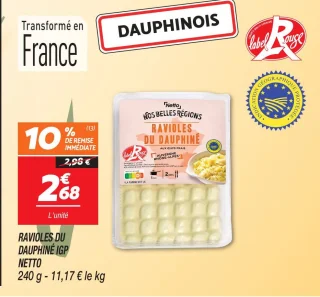 Ravioles du dauphiné igp 