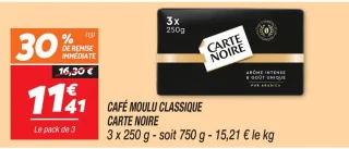 Café moulu classique