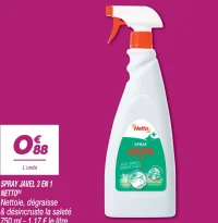 Spray javel 3 en 1 