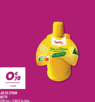 Jus de citron 