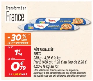 Pâte feuilletée 