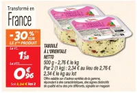 Taboulé à l'orientale 