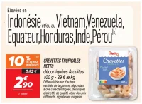 Crevettes tropicales 