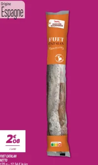 Fuet catalan 