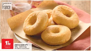 Donuts au sucre x4 