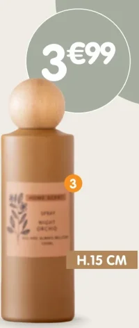 Spray d'ambiance bouchon bois HOME SCENT