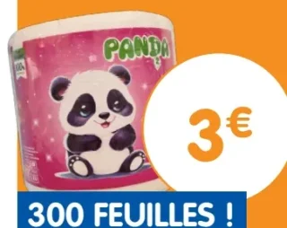 PANDA essuie-tout 300 feuilles